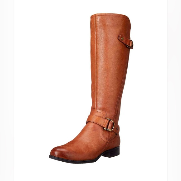 NEW Naturalizer Casual Jean Leather Riding Boots NEW 🤎 - Picture 1 of 9